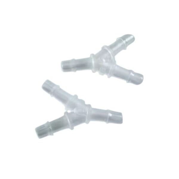 White Y Connector